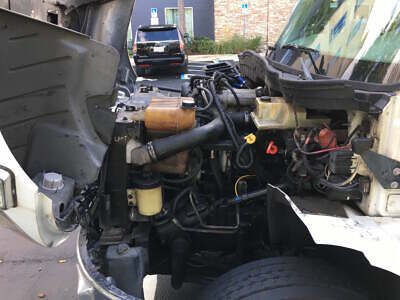 View of left side of engine Truck Engine