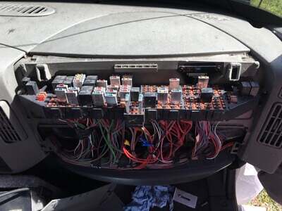 Fuse Panel, Passenger side dash. Mostly uses breakers rather than fuses. Fuse panel
