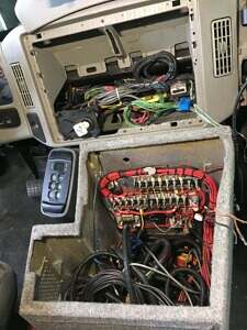 Center console Ambulance dashboard