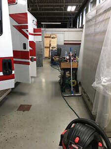 Driver's side work area Workshop