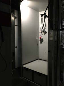 Modified fridge cabinet Cabinet