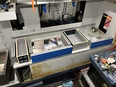 Galley drawers closed