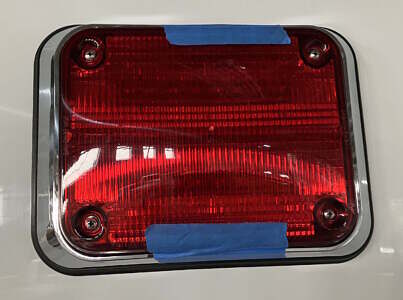 Fully restored Whelen 900 Series light head Fully restored Whelen 900 Series light head