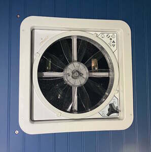 MaxxAir fan interior installation MaxxAir fan interior installation